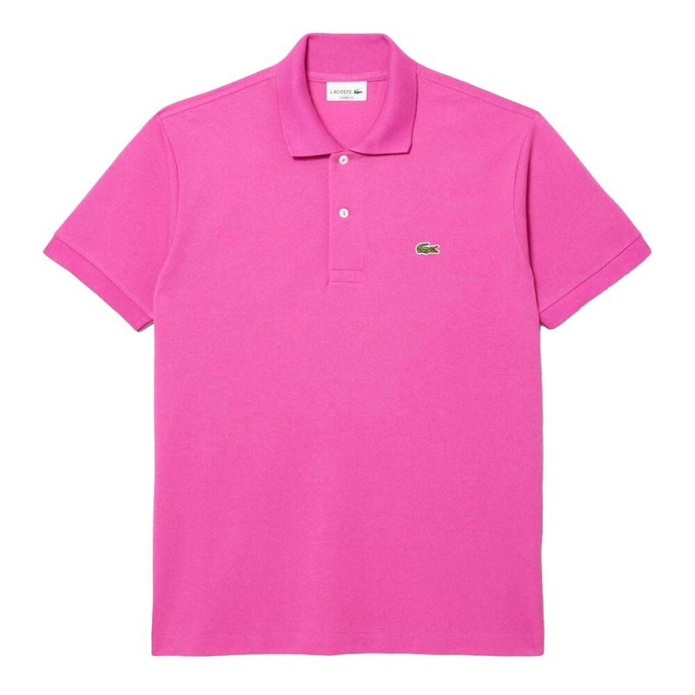 Lacoste Mens L.12.12 Original Polo Shirt / Pink